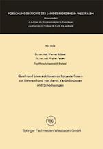 Quell- und Lösereaktionen an Polyesterfasern zur Untersuchung von deren Veränderungen und Schädigungen