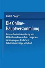 Die Online-Hauptversammlung