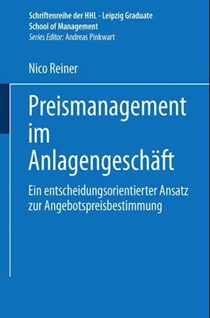 Preismanagement im Anlagengeschäft