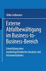 Externe Abfallbewältigung im Business-to-Business-Bereich