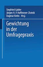 Gewichtung in der Umfragepraxis