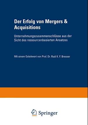 Der Erfolg von Mergers & Acquisitions