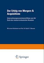 Der Erfolg von Mergers & Acquisitions