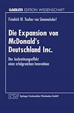 Die Expansion von McDonald’s Deutschland Inc.