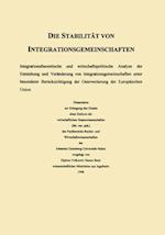 Die Stabilität von Integrationsgemeinschaften