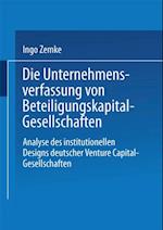 Die Unternehmensverfassung von Beteiligungskapital-Gesellschaften