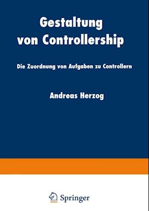 Gestaltung von Controllership