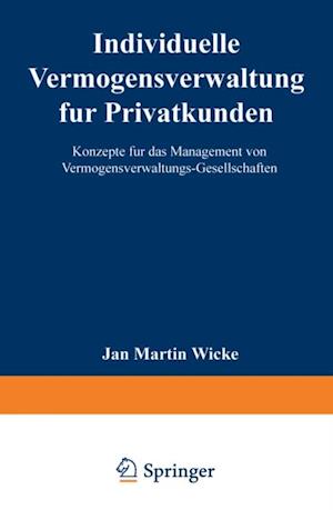 Individuelle Vermögensverwaltung für Privatkunden