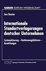 Internationale Standortverlagerungen deutscher Unternehmen