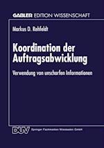 Koordination der Auftragsabwicklung