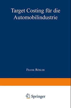 Target Costing für die Automobilindustrie
