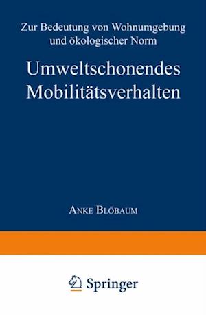 Umweltschonendes Mobilitätsverhalten