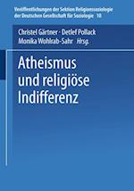 Atheismus und religiöse Indifferenz