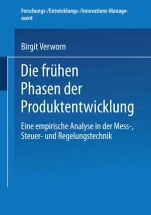 Die frühen Phasen der Produktentwicklung