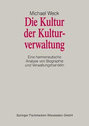 Die Kultur der Kulturverwaltung