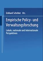 Empirische Policy- und Verwaltungsforschung