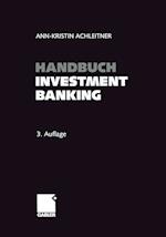 Handbuch Investment Banking