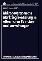 Mikrogeographische Marktsegmentierung in öffentlichen Betrieben und Verwaltungen