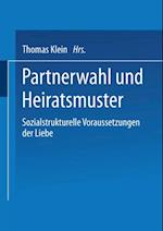 Partnerwahl und Heiratsmuster