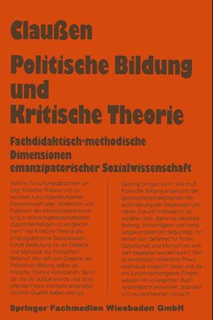 Politische Bildung und Kritische Theorie