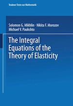 The Integral Equations of the Theory of Elasticity