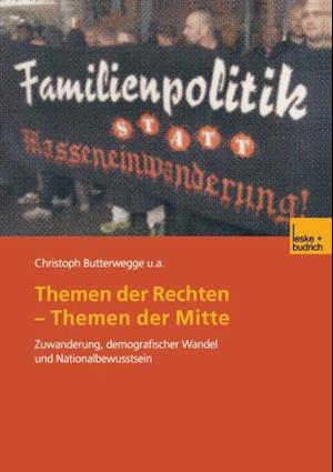 Themen der Rechten — Themen der Mitte