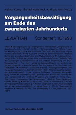 Vergangenheitsbewältigung am Ende des zwanzigsten Jahrhunderts