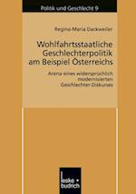 Wohlfahrtsstaatliche Geschlechterpolitik am Beispiel Österreichs