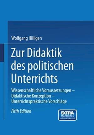 Zur Didaktik des politischen Unterrichts