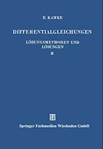 Differentialgleichungen Lösungsmethoden und Lösungen