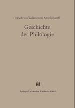 Geschichte der Philologie