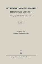 Betriebswirtschaftliches Literatur-Lexikon