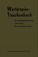 Wertpapier Taschenbuch