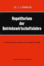 Repetitorium der Betriebswirtschaftslehre