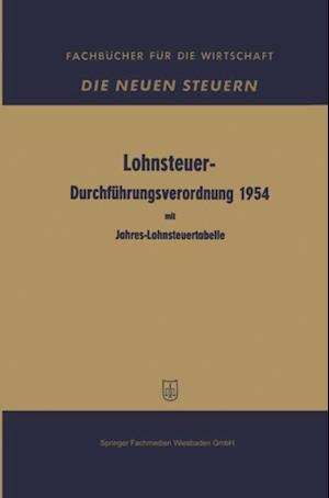 Lohnsteuer-Durchführungsverordnung 1954