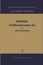 Lohnsteuer-Durchführungsverordnung 1954