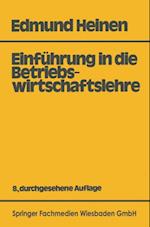 Einführung in die Betriebswirtschaftslehre