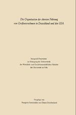 Die Organisation der obersten Führung von Großunternehmen in Deutschland und den USA