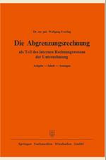 Die Abgrenzungsrechnung