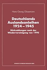 Deutschlands Auslandsanleihen 1924–1945