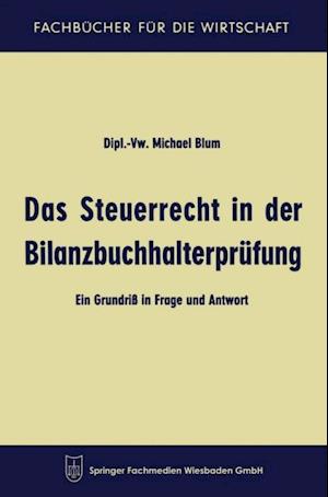 Das Steuerrecht in der Bilanzbuchhalterprüfung