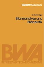 Bilanzanalyse und Bilanzkritik