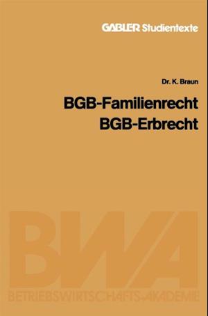 BGB — Familienrecht, BGB — Erbrecht