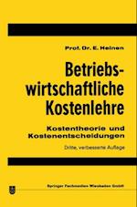 Betriebswirtschaftliche Kostenlehre