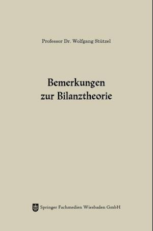 Bemerkungen zur Bilanztheorie