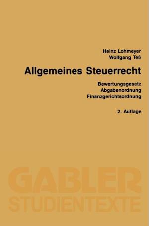 Allgemeines Steuerrecht