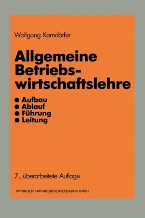 Allgemeine Betriebswirtschaftslehre