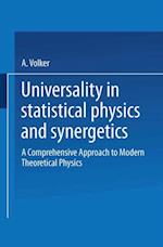 Universality in Statistical Physics and Synergetics