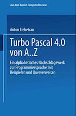 Turbo Pascal 4.0 von A. Z