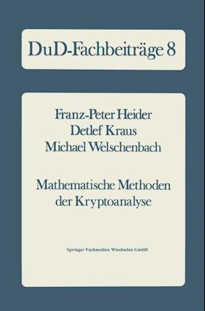 Mathematische Methoden der Kryptoanalyse